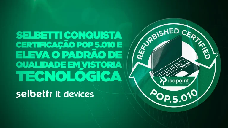imagem da certificação pop 5010 que a Selbetti It devices ganhou