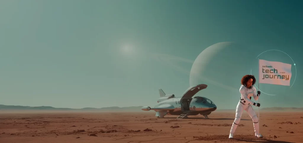 imagem da Selly da Selbetti para ilustrar o texto sobre o 3º techjourney