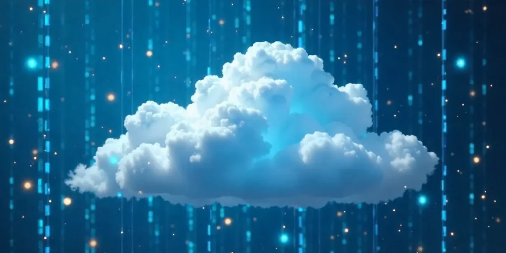 imagem de uma nuvem para ilustrar texto sobre cloud computing