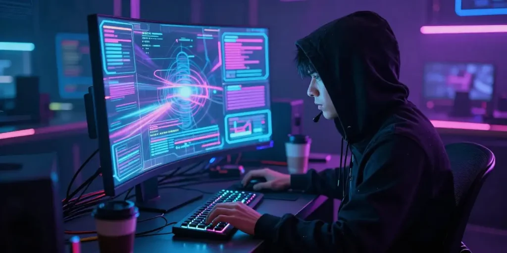 hacker para ilustrar texto sobre aumento de ataques cibernéticos e criação da BU Selbetti Cybersecurity solutions