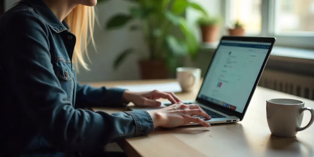 jovem usando computador para ilustrar texto sobre experiência digtial