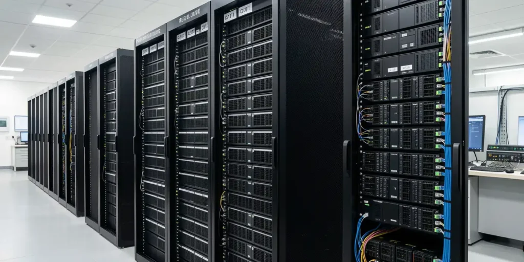 imagem de data center para ilustrar texto sobre o Master date management e os custos invisíeis