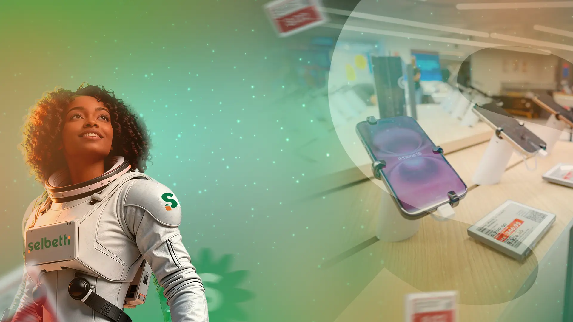 selli na loja conceito das casas bahias para ilustrar texto sobre case de etiquetas eletrônicas