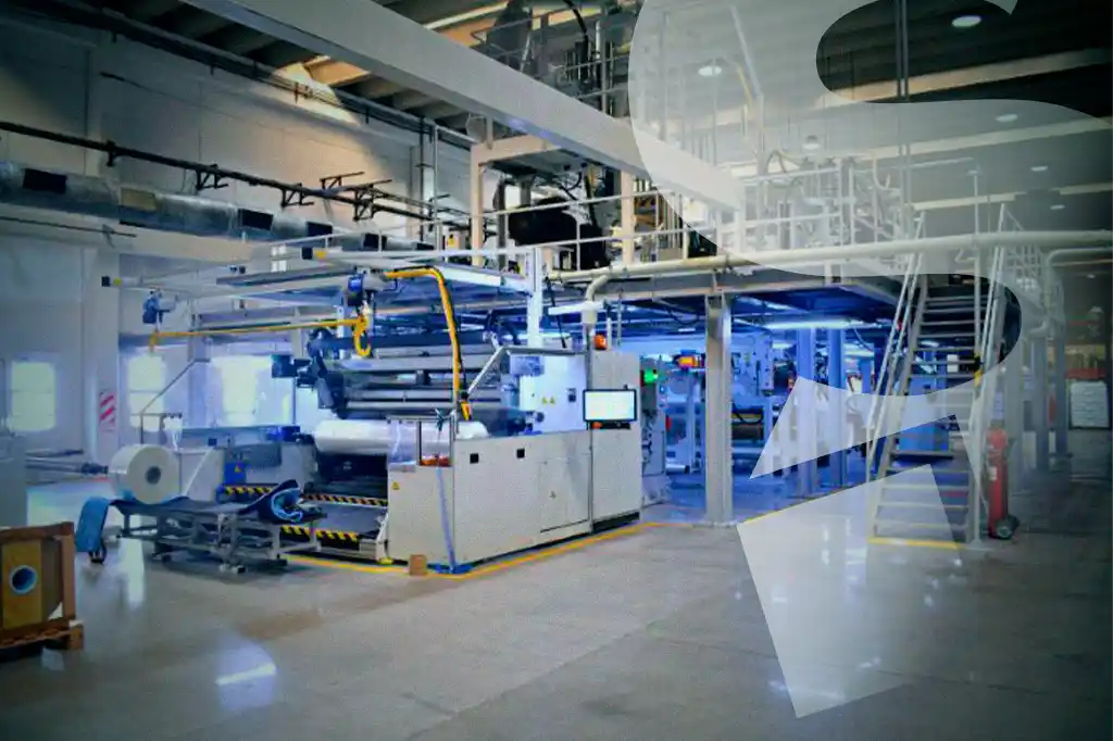 ambiente de fábrica para ilustrar case de gestão de ti da vitopel