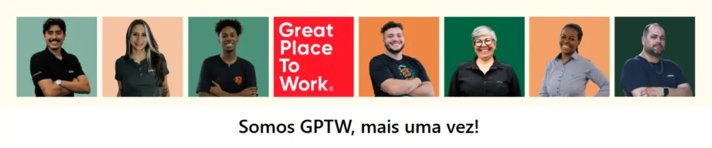 imagem de profissionais da selbetti para ilustrar texto sobre a Selbetti empresa de tecnologia brasileira que ganhou o gptw 2026
