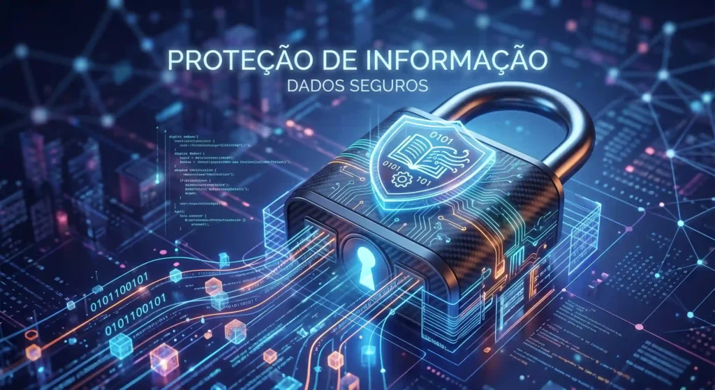 imagem de cadeado para ilustrar texto sobre política de qualidade de informação aliada a rc 18